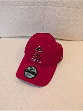 New Era Los Angeles Angels 9FORTY Red Hat Snapback Adjustable
